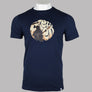 Pretty Green Frontman Logo T-Shirt Navy