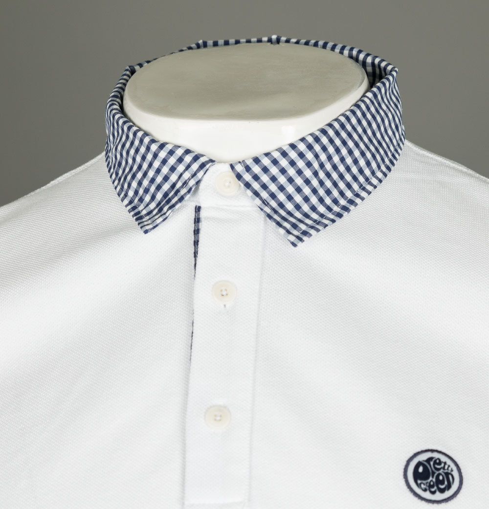 Gingham polo outlet