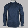 Pretty Green Icon Dot Shirt Navy