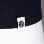 Pretty Green LS Alloway Paisley Logo T-Shirt Black