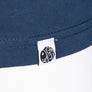 Pretty Green LS Alloway Paisley Logo T-Shirt Navy