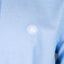 Pretty Green Oxford Short Sleeve Shirt Light Blue