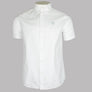 Pretty Green SS Oxford Shirt White