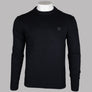 Pretty Green Standards Knitted Jumper Black