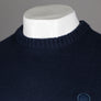 Pretty Green Standards Knitted Jumper Navy