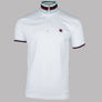 Pretty Green Tilby Cycling Top White