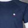 Pretty Green Tilby Ringer T-Shirt Navy