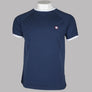 Pretty Green Tilby Ringer T-Shirt Navy