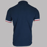 Pretty Green Tilby Stripe Polo Shirt Navy