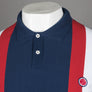 Pretty Green Tilby Stripe Polo Shirt Navy