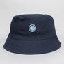 Pretty Green Reversible Tonal Paisley Bucket Hat Navy