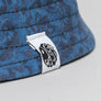 Pretty Green Reversible Tonal Paisley Bucket Hat Navy