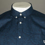 Pretty Green Tonal Paisley Shirt Navy