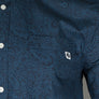Pretty Green Tonal Paisley Shirt Navy