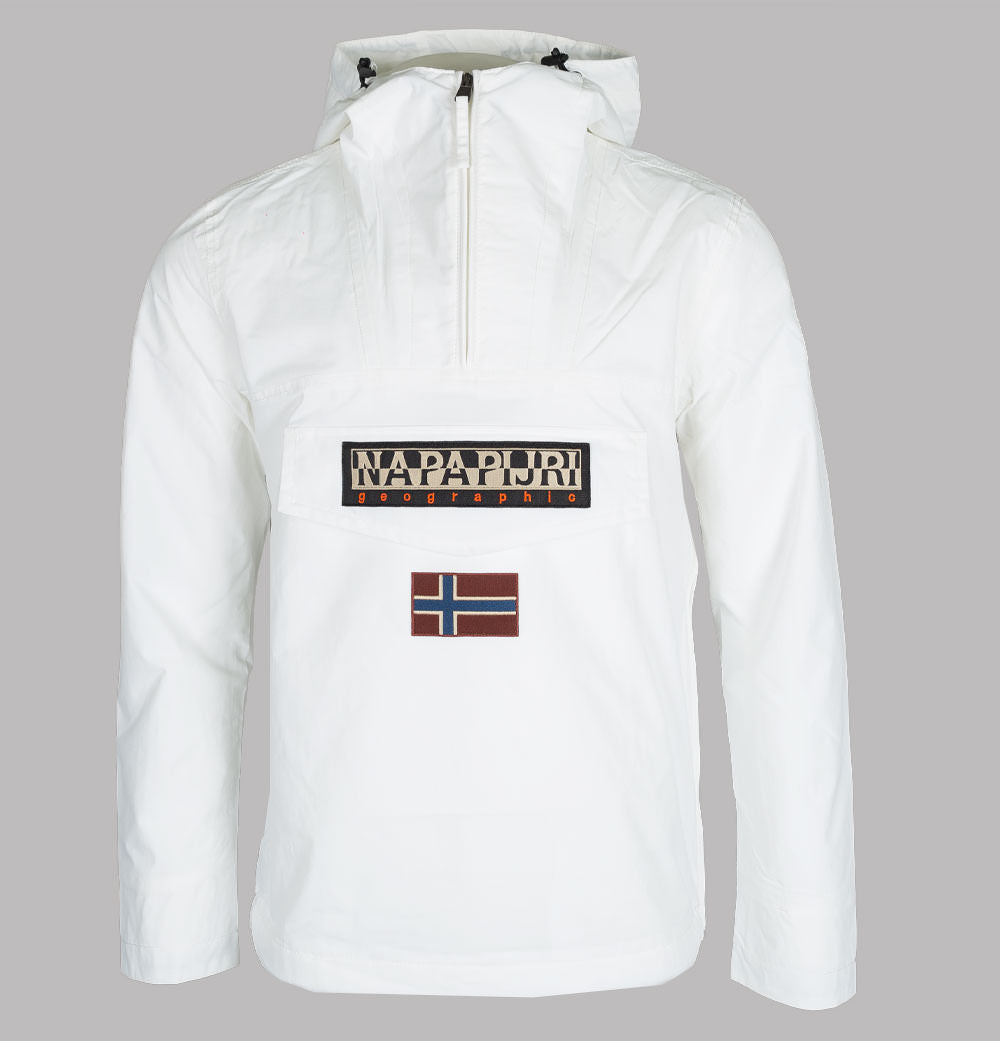 Napapijri Rainforest Summer Jacket Bright White – Bronx Clothing
