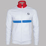 Sergio Tacchini Dallas Tracksuit Top White/Adrenaline Rush