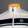 Sergio Tacchini Damarindo Tracksuit Top Buttercream/Maritime Blue