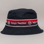 Sergio Tacchini Fivo Bucket Hat Navy Blue