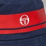 Sergio Tacchini Greater Bucket Hat Navy/Red