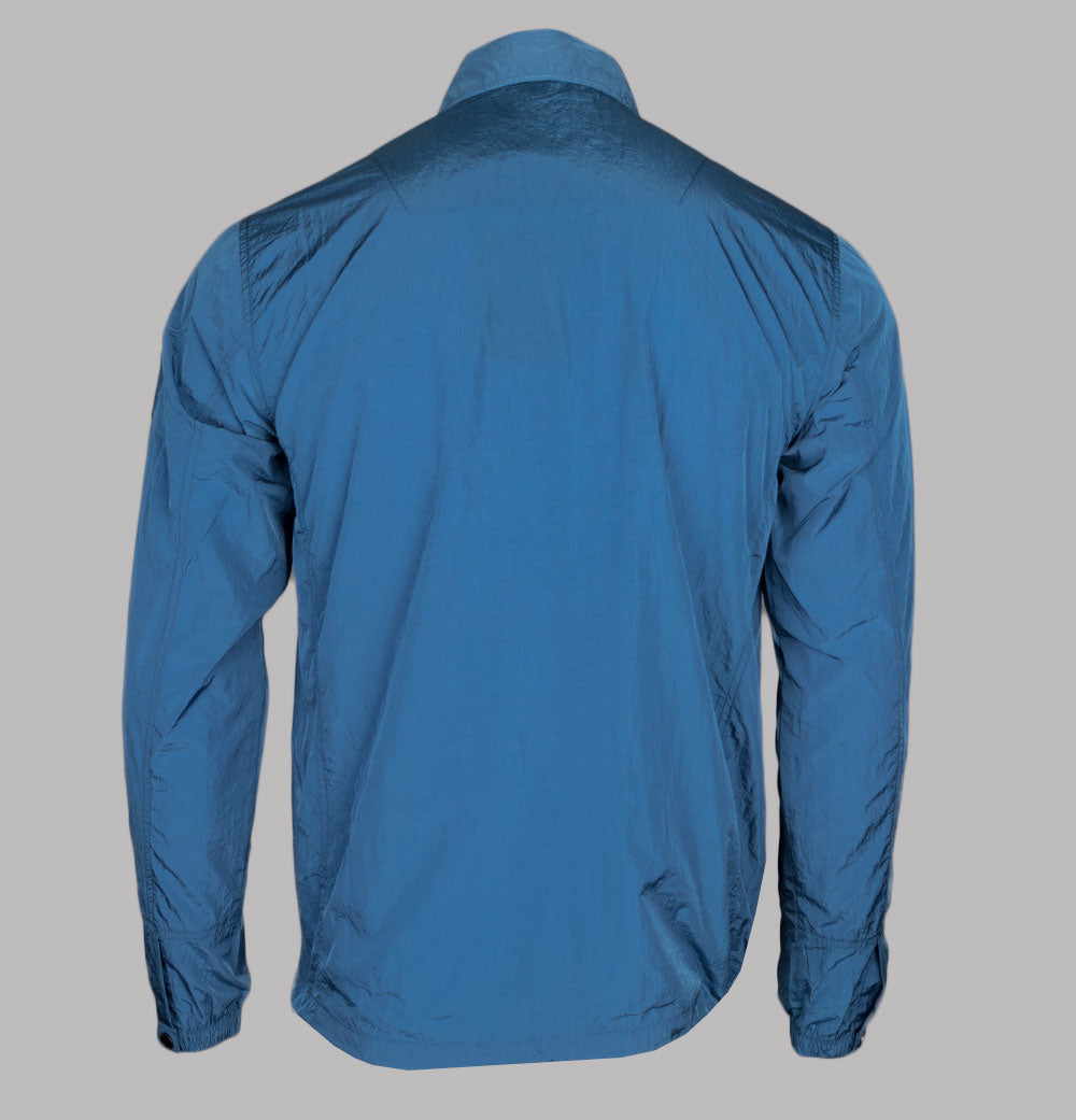 pretty green iridescent overshirt