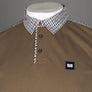 Weekend Offender Costa Polo Shirt Caramel