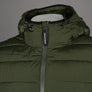 Weekend Offender LA Guardia Quilted Jacket Dark Green