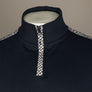 Weekend Offender Miyako 1/4 Zip Sweat Navy Blue