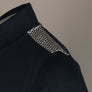 Weekend Offender Miyako 1/4 Zip Sweat Navy Blue