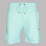 Weekend Offender Pink Sands Jog Shorts Aqua