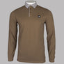 Weekend Offender Tavarez LS Polo Shirt Caramel