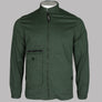Weekend Offender Vinnie Cotton Overshirt Dark Green