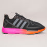 Adidas ZX 2K Flux Trainers Core Black/Shock Pink