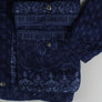 Pretty Green Printed Tarbet Hooded Jacket Blue