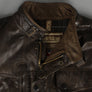 Matchless Kensington Leather Coat Antique Brown