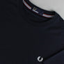 Fred Perry Classic Crew Neck T-Shirt Navy Blue