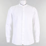 Pretty Green Ellis Collarless Shirt White