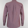 Pretty Green Oldbury Oxford Shirt Burgundy