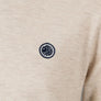Pretty Green Hinchcliffe Crew Neck Knit Jumper Light Stone