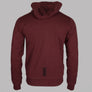 EA7 Full Zip Hooded Sweatshirt Burgundy
