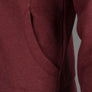 EA7 Full Zip Hooded Sweatshirt Burgundy