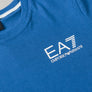 EA7 Core Small Logo T-Shirt Surf Blue/White