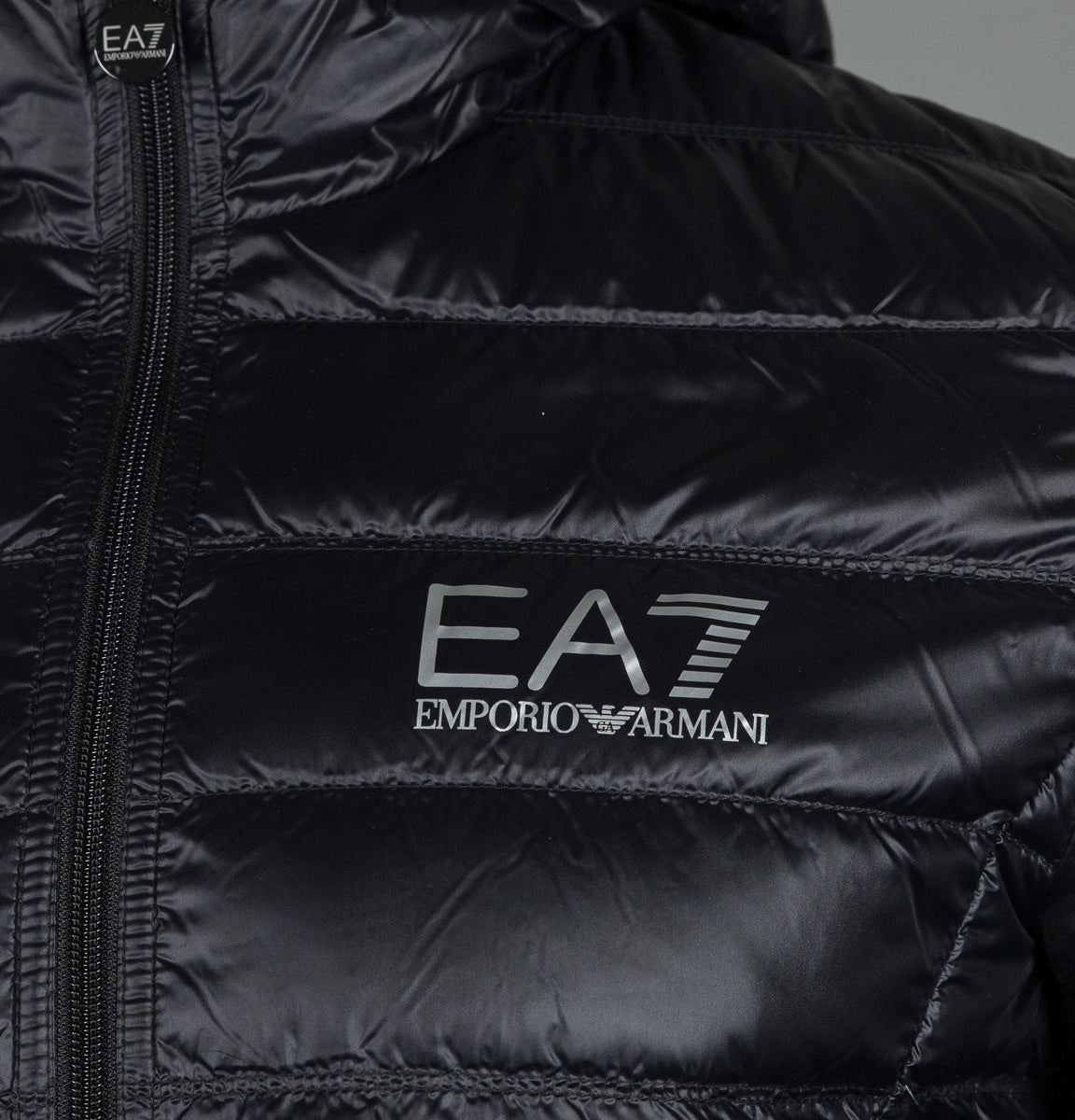 Emporio armani ea7 padded bubble jacket top