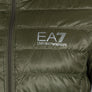 EA7 Quilted Down Hooded Jacket Forest Night