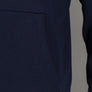 Lacoste Embroidered Signature Logo Hooded Sweatshirt Navy