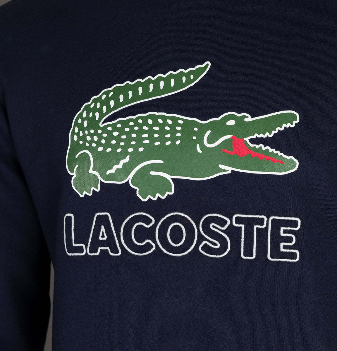 Pull 2024 lacoste crocodile