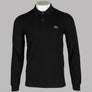 Lacoste Long Sleeve Polo Shirt Black