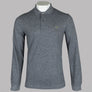 Lacoste Long Sleeve Polo Shirt Grey Marl