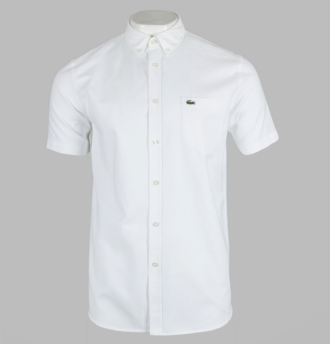 Lacoste white oxford clearance shirt
