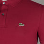Lacoste Slim Fit Short Sleeve Polo Shirt Bordeaux