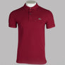 Lacoste Slim Fit Short Sleeve Polo Shirt Bordeaux